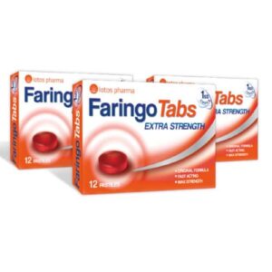 3x Faringo Tabs, 12 pastilas